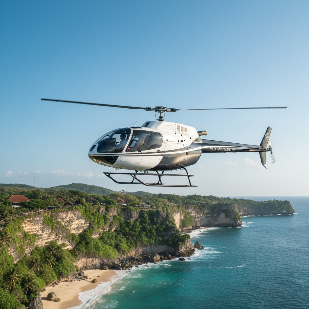 Custom Charter - Per hour helicopter tour over Bali