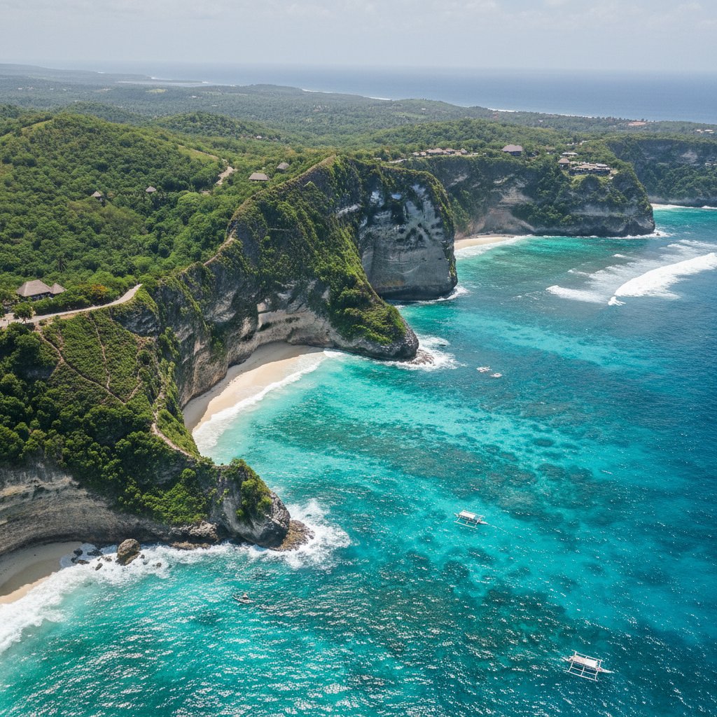 Nusa Penida Aerial Tour - 45 min helicopter tour over Bali